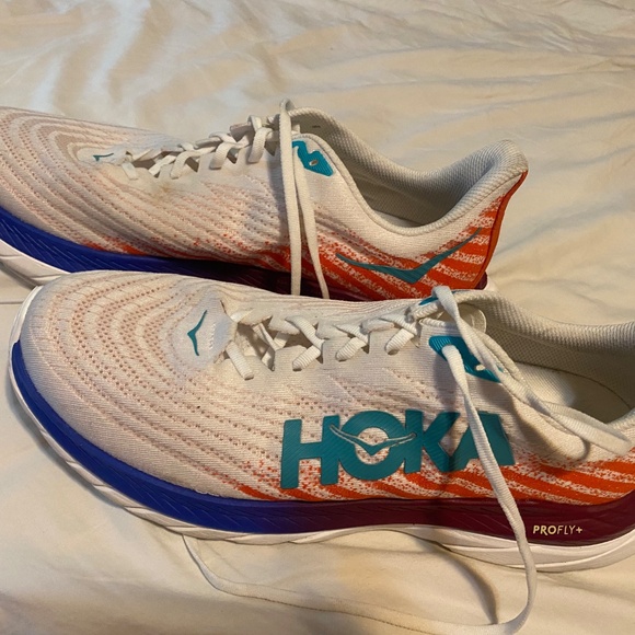 Mens Hoka running shoes Sz 12 tennis shoes main image 4